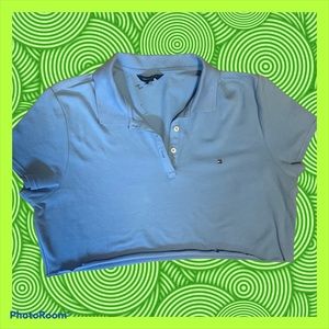 TOMMY HILFIGER CROPPED POLO